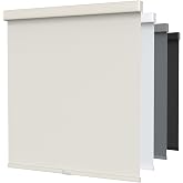 MYshade Cordless Blackout Roller Shades for Windows with Valance, Thermal Insulated UV Blocking Fabric, Cordless Window Blinds for Bedroom &amp; Living Room, Easy Install, 29" W x 72" H, Beige