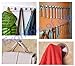NELXULAS Brushed Stainless Steel Single Heavy Duty Short Nose Screws Wall Mount Hook,Fit for Kitchen,Bedroom,Living Room, Bathroom,Closets and Garage Storage,No Magnetic Mount Function(2