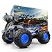 Gizmovine RC Car Toys, Remote Control Monster Truck with 2.4GHz Radio Controlled Vehice Off Road Remote Control Car for Kids and Adults 1/18 Scale (Blue)