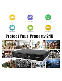 Westshine 6 en 1 AHD TVI CVI XMI Analógico IP Hybrid DVR, H.264 HD CCTV en tiempo real vigilancia grabadora de vídeo digital (sin HDD)