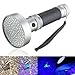 Focuspet UV Black Light Flashlight,100 LED 395 nm UV Pet Urine Stains Detector Torch Light for Dog Cat Urine, Bed Bugs, Scorpions, Machinery Leaks Inspection