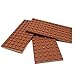 Lego Parts: Plate 6 x 12 (Pack of 3 - Reddish Brown)