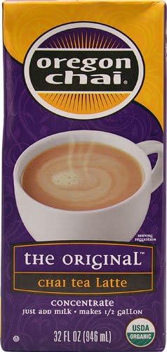 Oregon Cafe The Original? Organic Chai Tea Latte Concentrate -- 32 fl oz - 2 pc