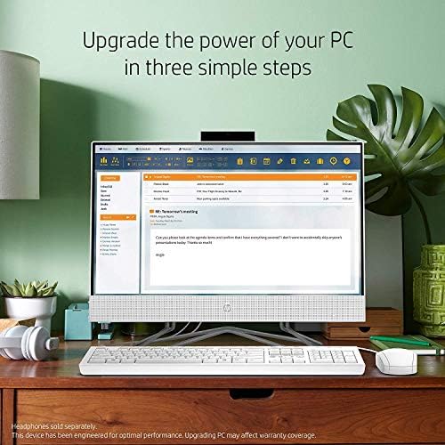 HP Pavilion All-in-One 22-inch Computer, AMD Athlon Gold 3150U, 16GB RAM, 1TB PCIe Solid State Drive, DVD-RW, WiFi, Webcam, HDMI, Online Class Ready, Wired Keyboadr&Mouse, KKE Mousepad, Windows 10 9 HP Pavilion All-in-One 22-inch Computer, AMD Athlon Gold 3150U, 16GB RAM, 1TB PCIe Solid State Drive, DVD-RW, WiFi, Webcam, HDMI, Online Class Ready, Wired Keyboadr&Mouse, KKE Mousepad, Windows 10