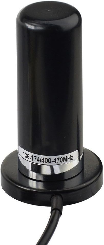 HH-N2RS Dual Band Antenna UHF VHF 400-470 136-174MHZ and SO239 Mount Magnetic Base UHF PL-259 Antenna Cable Roof or Trunk for Mobile Radios PL259 Connector - Image 4
