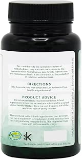 G&G Vitamins Zinc Picolinate 22mg - 120 Vegan Capsules - Chelated Zinc view 5