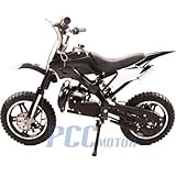DB50X 48L KIDS 49CC 2 STROKE GAS MOTOR DIRT MINI POCKET BIKE (Black)