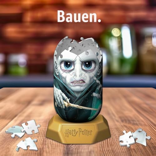 Hylkies: Harry Potter Sammelfiguren zum selbst zusammenbauen - Figur #40 - Voldemort - Aufbauen, Verlieben, Sammeln - Mini-Figuren für Fans von Hogwarts