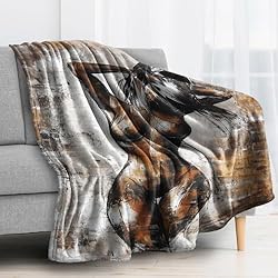 FJWXCBD Sexy Blanket, Nude Naked Girl Fleece Throw