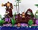 Cake Topper 15 Piece Super Mario Brothers Donkey Kong Birthday Set Featuring Donkey Kong and Friends Characters and Decorative Themed Accessories