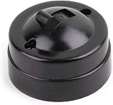 QOONESTL Retro Single Control Toggle Switch 2-Position Black Lamp Light view 6