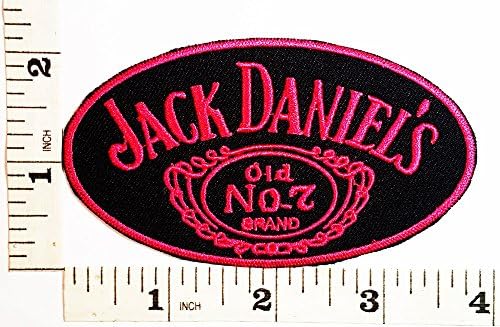Jack Daniels Whiskey Drink Band Patch Symbol Jacket T-shirt Patch Sew Iron on Embroidered Sign Badge Costume