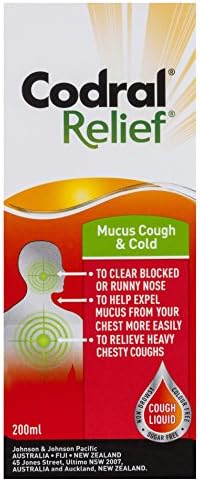 Codral Relief Mucus Cough & Cold 200ml