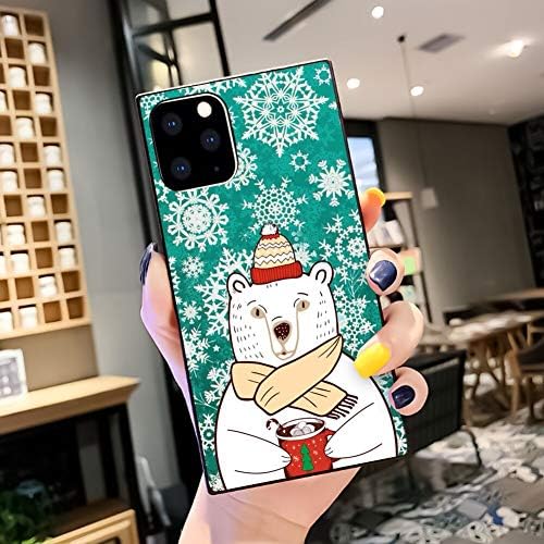 Case Compatible Apple iPhone 11 Pro Max (2019) [6.5in] White Bear