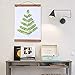 Magnetic Photo Frame, Wooden DIY Custom Frame Hanger for Poster Picture Artwork Canvas Hanging(Size:50cm/19.68inch)