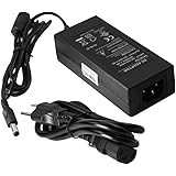 FSY 12V 5 Amp UL Listed AC DC Power Adapter 60W, 2.1mmx5.5mm, DC Converter LED Driver Lighting Transformer for 12V 5A Flexibl