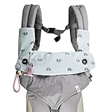 Baby Drool and Teething Pad, Organic Cotton 3-Piece Gift Set for Ergobaby 360 All Carry Positions Baby Carrier, Ergobaby Four Position 360 Carrier