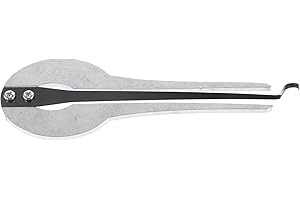 Toddmomy Portable Large Jew’s Harp Metal Mouth Harp Ethnic Musical Instrument for Adults with Beautiful Sound