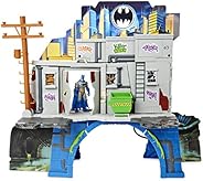 BATMAN 3-in-1 Batcave Playset with Exclusive 4-inch Action Figure and Battle Armor