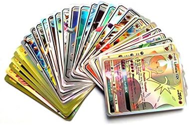 Lufore 60 PCS Pokemon Flash Trading &amp; Collection Cards Assorted Lot Rares, Commens, Holos, W/ Carry Box