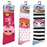 Lalaloopsy Size 6-8 Knee High Socks X 3 pack
