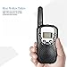 JUN_L Children Walkie Talkie Two Ways Radio Toy T-388 Walkie Talkie for Kids, 462.550-467.7125 MHz 22 Channels FRS GMRS Handheld Mini Walkie Talkies for Outdoor Adventures Camping Hiking