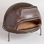 Rustic Outdoor Pizza Oven | Perfect Home Clay Oven for Wood Fired Pizzas or a Space Heater For Your Patio and Backyard Entertainment