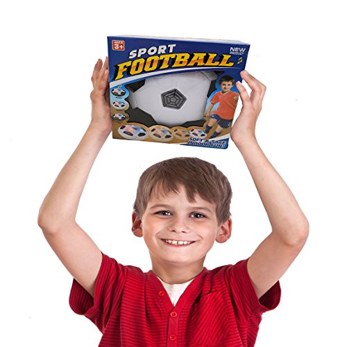 image for Happy Gift Kids Toys Soccer Floating Football Colorful LED Light 4-8 Y