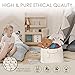 XXL Extra Large Cotton Rope Basket Includes Laundry Bag | Wide Storage Organizer for Living Room, Blankets, Sofa Throws, Nursery, Baby Kids Toys, Playroom: 20