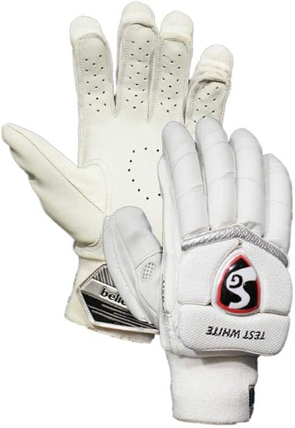 sg white batting gloves