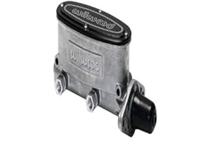 Wilwood Master Cylinder, Tandem, 1-1/8 in Bore, 1.100 in Stroke, Integral Reservoir, Aluminum, Natural, Kit
