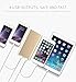 LAX Pro 16800 Portable Charger Battery Backup, 16800mAh External Battery with 4 High Speed Charging 2.1A USB Ports for iPhone, iPad, Samsung Galaxy, Android and Other Smart Devices (Rose Gold)