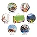 WETONG Extra Large Outdoor Waterproof Foldable Picnic Blanket Tote for Family Concerts, Hiking,Beach,Party,Camping on Grass Sandproof Water-Resistant Handy Picnic Mat Tote 80