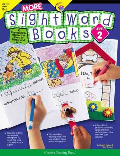 More Sight Word Books  LEVEL 2   Grades K-1  : 30 Reproducible Readers to Share at School and Home