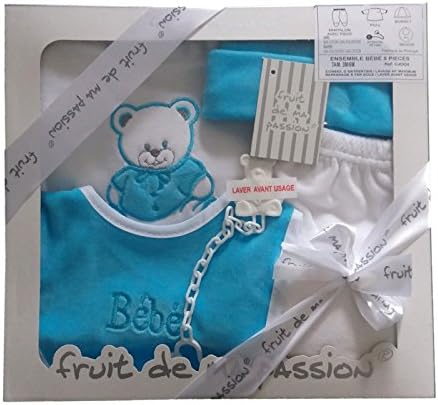 Coffret De Naissance Bebe 5 Pieces De Qualite Fabrication Europeenne 0 3 Mois Coloris Au Choix Coffret Bleu Garcon Cadeau De Naissance Coffrets Cadeaux Bebe Puericulture Dwteam In
