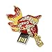 Aneew 16GB Red Goldfish Pendrive Fish Crystal USB Flash Drive Memory Stick Gift