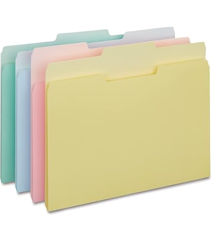Color Folders Colored File Folders - 1InTheOffice / Colored File ...