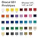 ORACAL Gold 651 Vinyl PinStriping, Pinstripes Tape for Autos, Bikes, Boats - Decals, Stickers, Striping, Pinstripes - 1/4