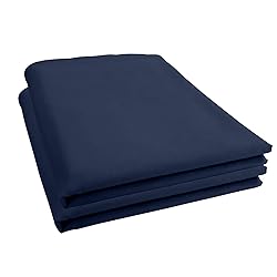 AuTmtes Brushed Cotton Pillowcases Standard Set of