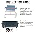 JIATER Improved Non-Slip Pet Dog Sofa Slipcovers Living Room Couch Covers Furniture Protectors (Wine Red, Sofa)