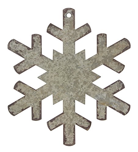 NapCo 8.0W X 8.0H Small Snowflake Ornament