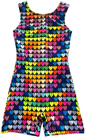 LanaDance Girls Gymnastics Biketards Dance Leotards