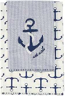 Mud Pie Anchor Towel Set