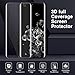 [2 Pack] Compatible Galaxy S20 Ultra Screen Protector, [Black][HD Clear] Bubble Free Case-Friendly Tempered Glass Screen Protector for Samsung Galaxy S20 Ultra[6.9 Inch]