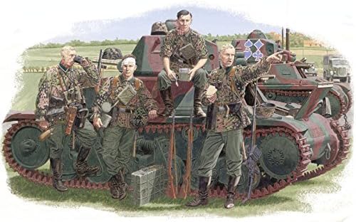 Platts 1/35 World War II German SS-Verf?gungstruppe France 1940 Plastic DR6309