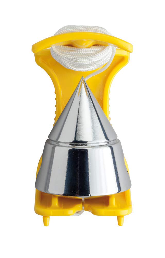 Leborgne, Lead Wire Leborgne, Metsäpro, Frame with Reel, Architect's Plumb line, Chrome Lead 440g, Nylon 4m, Pierced Polymer Frame, Wire Winding System