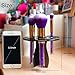 Becoyou Makeup Brush Holder 14 Mix Hole Drying Rack Organizer Cosmetic Shelf Tool, Black