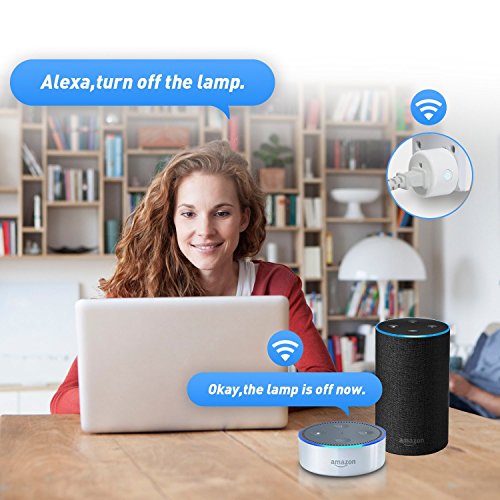 Smart Electrical Outlets,Smart Socket, Smart Plug WiFi Enabled,Timer Outlet,Electrical Power Switch for Household Applicances,Compatible with Amazon Alexa/Google Home/IFTTT - Thumbnail 6