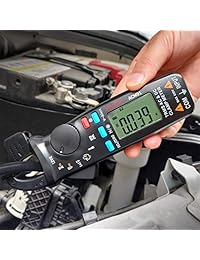 BSIDE ACM91 Medidor digital de abrazadera 1 mA AC DC corriente corriente real RMS autosferencia 6000 conteos Hz temperatura Capacitance Live Check V Alert baja impedancia voltaje Tester