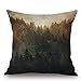 JES&MEDIS Spring Natural Scenery Style Pillow Case DecorativeThrow Pillows Covers for Home Sofa Cushion Cover,18